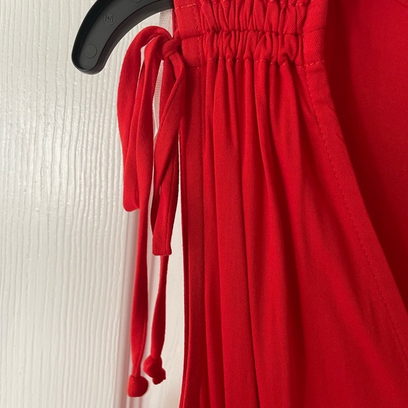 52seven Red Buttoned Tie Front Sundress NWT bundled with adorable short jacket - Picture 3 of 8